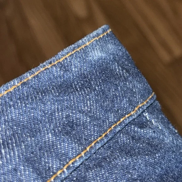 Levi’s Vintage 40509 Dark Straight Jeans Size 31 x 32 USA 100% Cotton Orange Tab